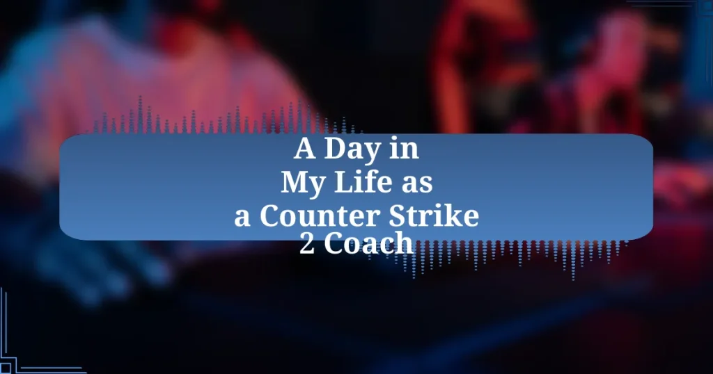 A Day in My Life as a Counter Strike 2 Coach