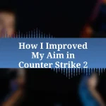 How I Improved My Aim in Counter Strike 2