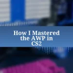How I Mastered the AWP in CS2