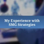 My Experience with SMG Strategies