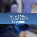 What I Wish I Knew About Shotguns
