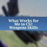 What Works for Me in CS2 Weapons Skills